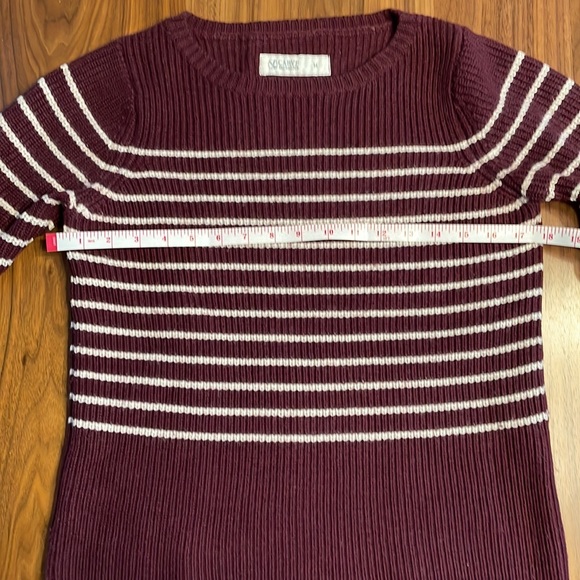 Carve Designs 50/50 Wool/Acrylic Women’s Medium Sweater EUC - Picture 3 of 6